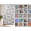 Modern and simple horizontal and vertical striped embedded metal line soft-padded TV background wall, anti-collision and soundproof wall Item Picture